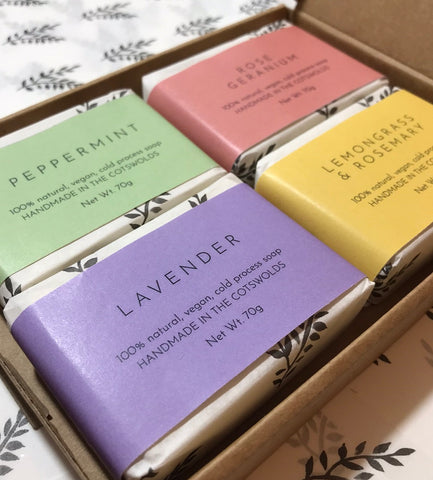 Box of Favourites - 4 best selling soaps